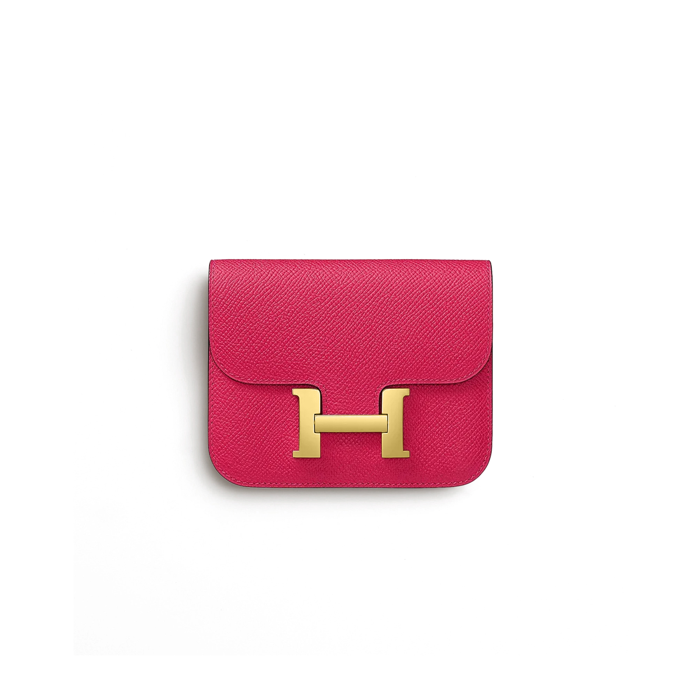 H**mes master constance slim wallet epsom h082060ccod(12.4*10.2*3cm)